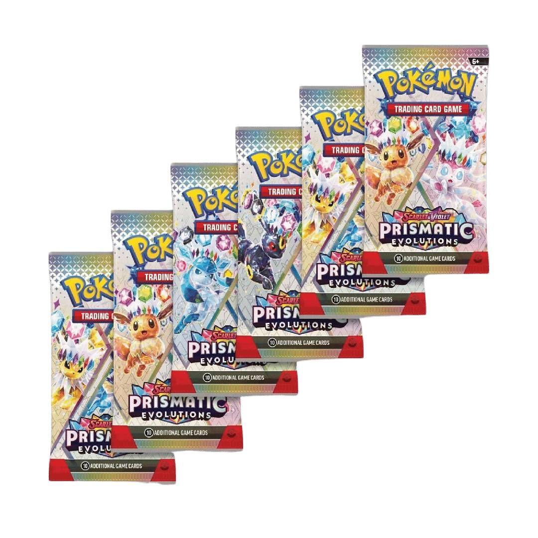 Pokemon Scarlet & Violet Prismatic Evolutions Booster Bundle-2