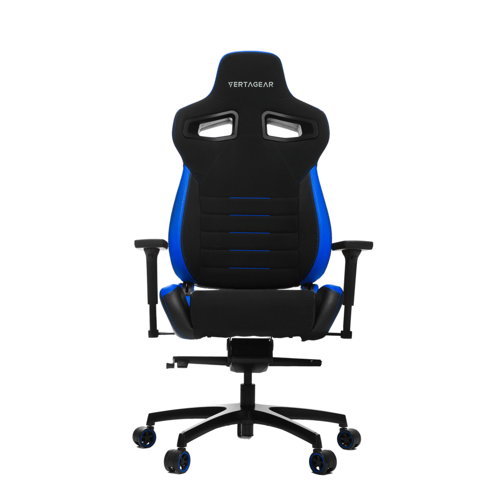 SILLA GAMER VERTAGEAR VG-PL4500_BL COFFEE FIBER BLACK/BLUE-0