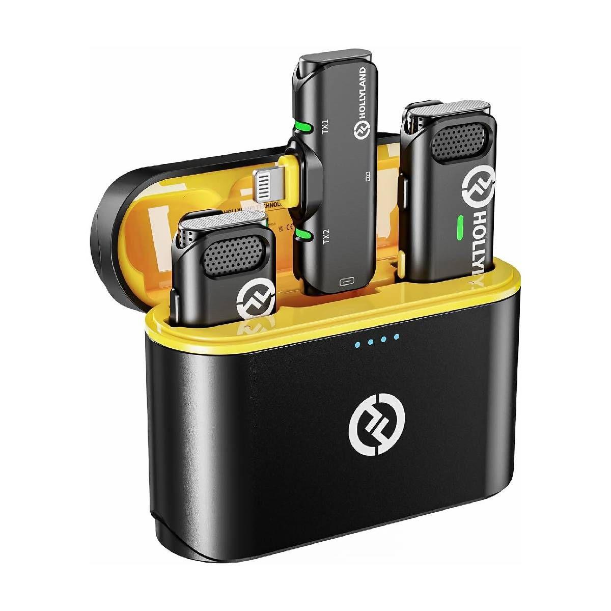 Microfono Inalambrico Hollyland Lark C1 para iPhone-1