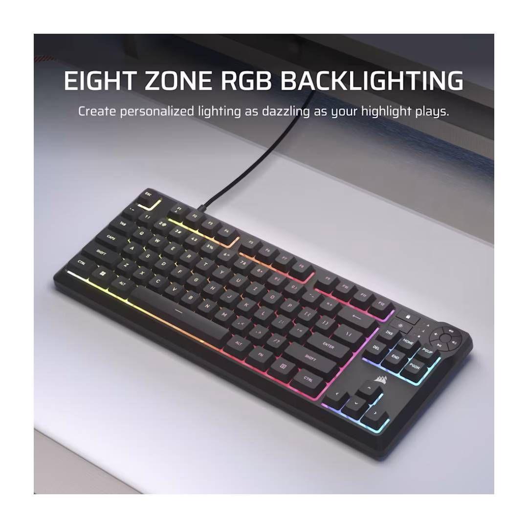Teclado Gamer Corsair K55 CORE TKL RGB-4