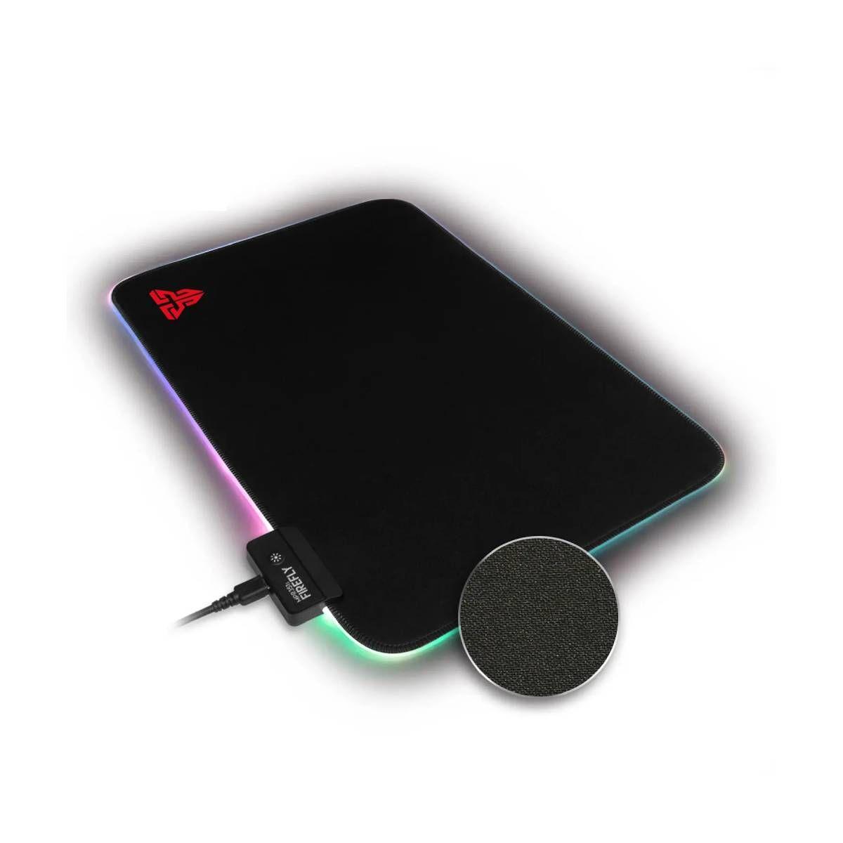 Mousepad Fantech MPR351s Firefly RGB Black Edition-2
