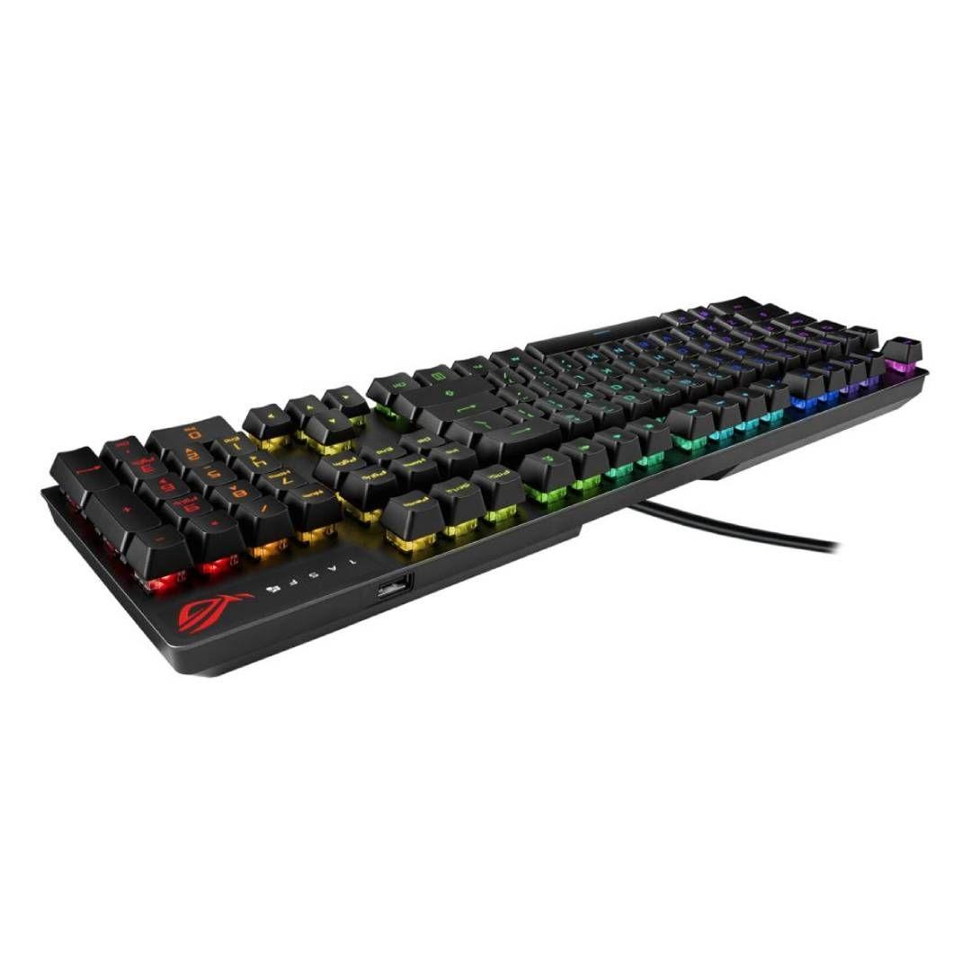 Teclado Mecánico Optico ASUS ROG Strix Scope RX, ROG RX Red-2