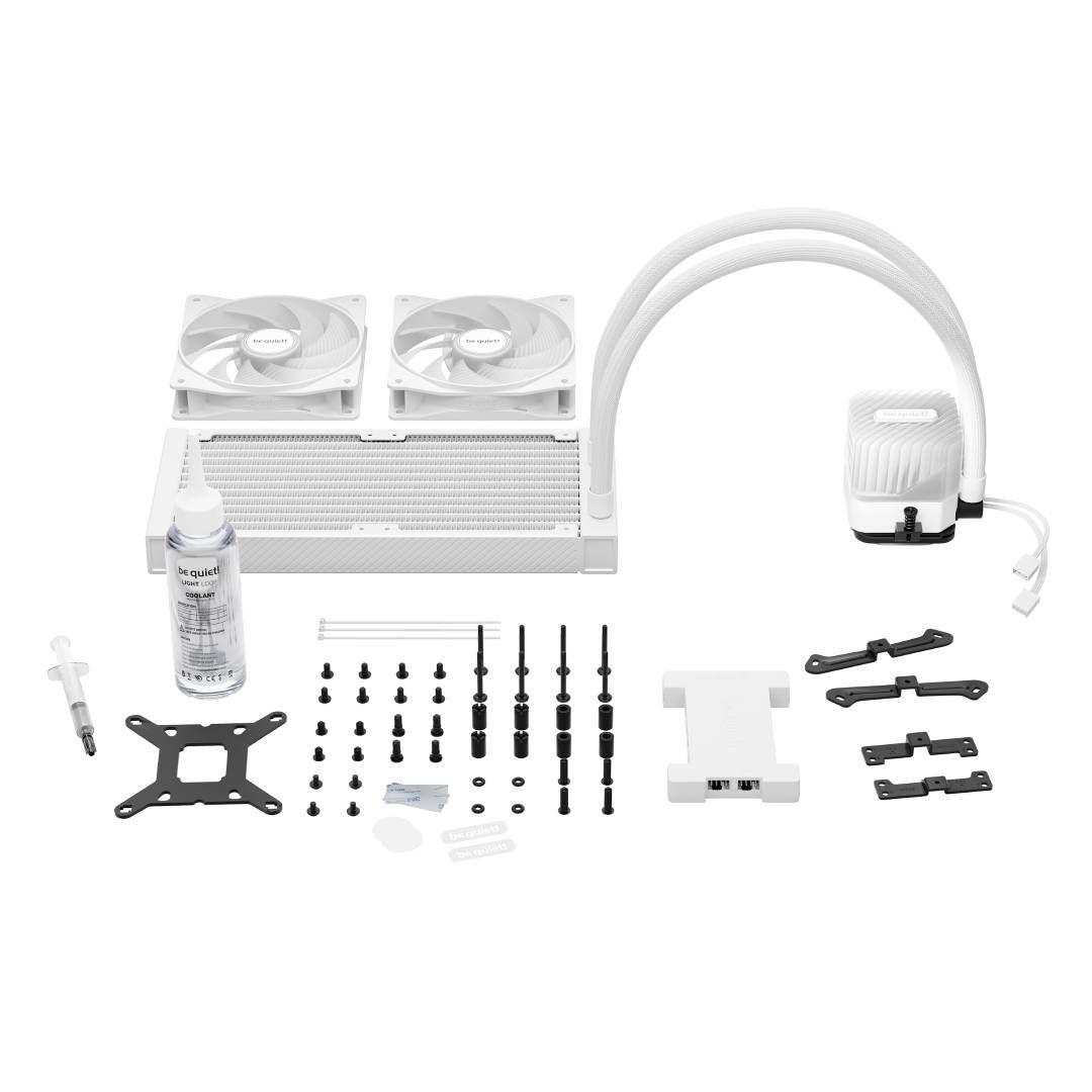 Refrigeracion Liquida be quiet! LIGHT LOOP 240mm White-5