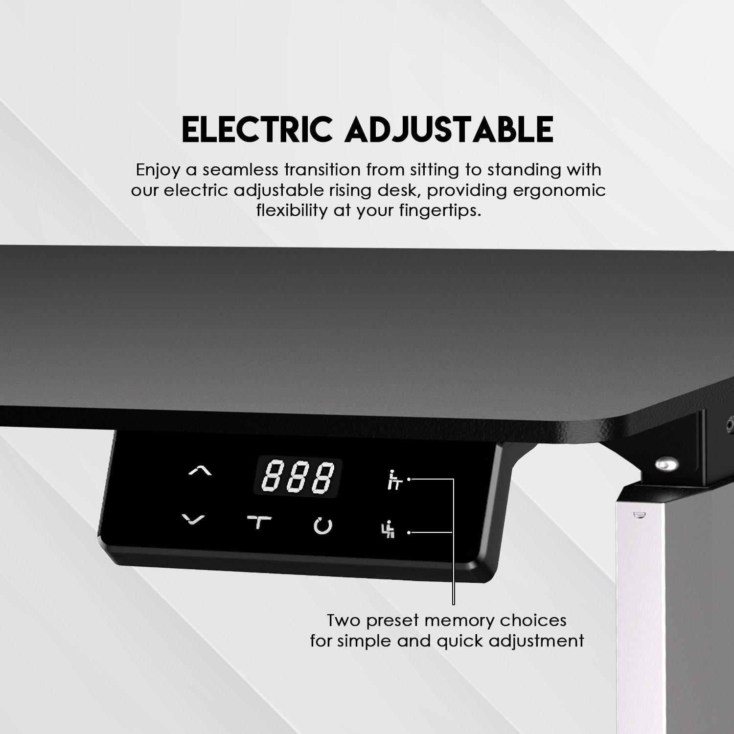 Escritorio Mecanico Fantech WorkStation WS414 Negro-5