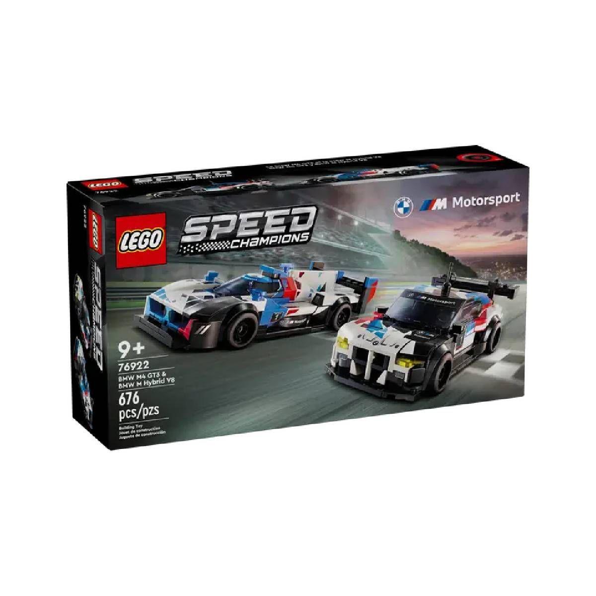 LEGO Speed Champions: BMW M4 GT3 y M Hybrid V8 76922-3