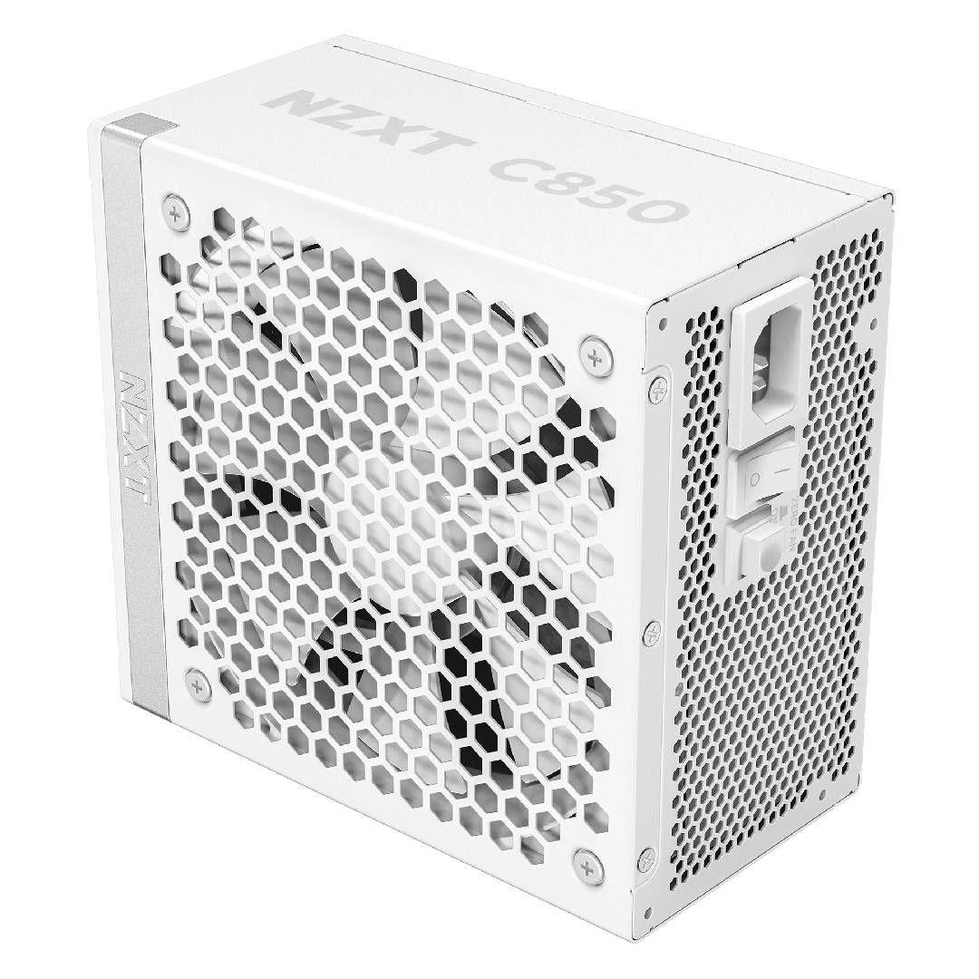 Fuente de Poder NZXT C850 Gold ATX 3.1 - 850W, 80 Plus Gold White-3