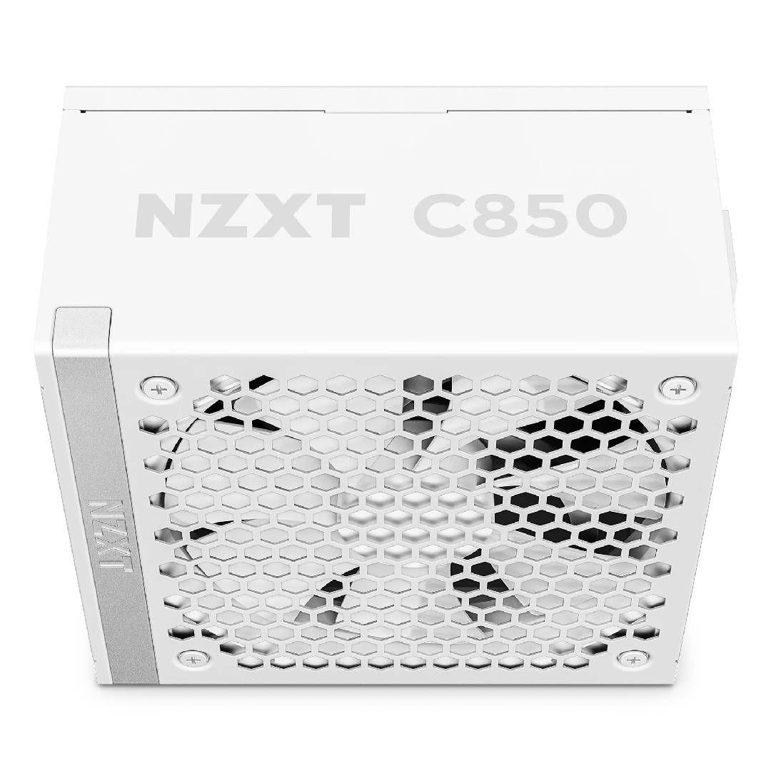 Fuente de Poder NZXT C850 Gold ATX 3.1 - 850W, 80 Plus Gold White-4