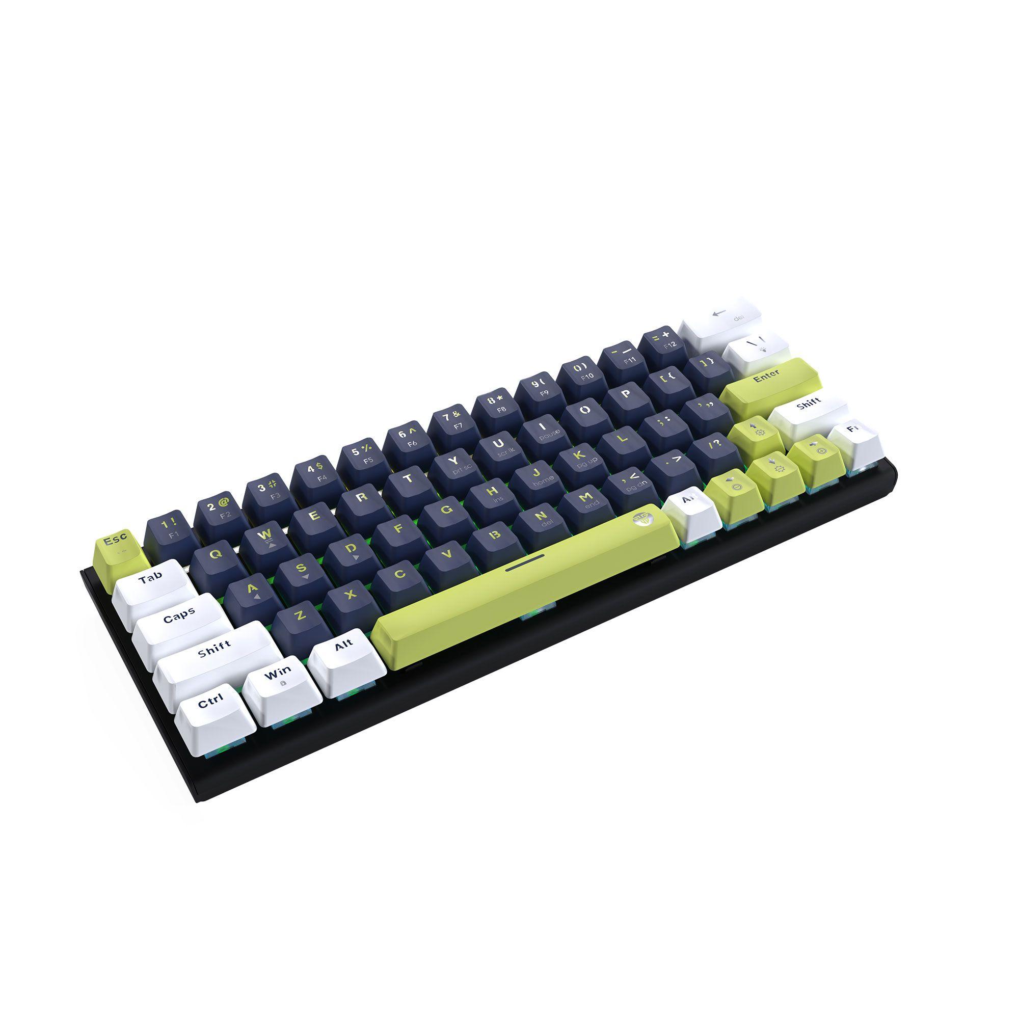 Teclado Fantech MK874V2 ATOM63 MORI Blue (Switch Red)-2