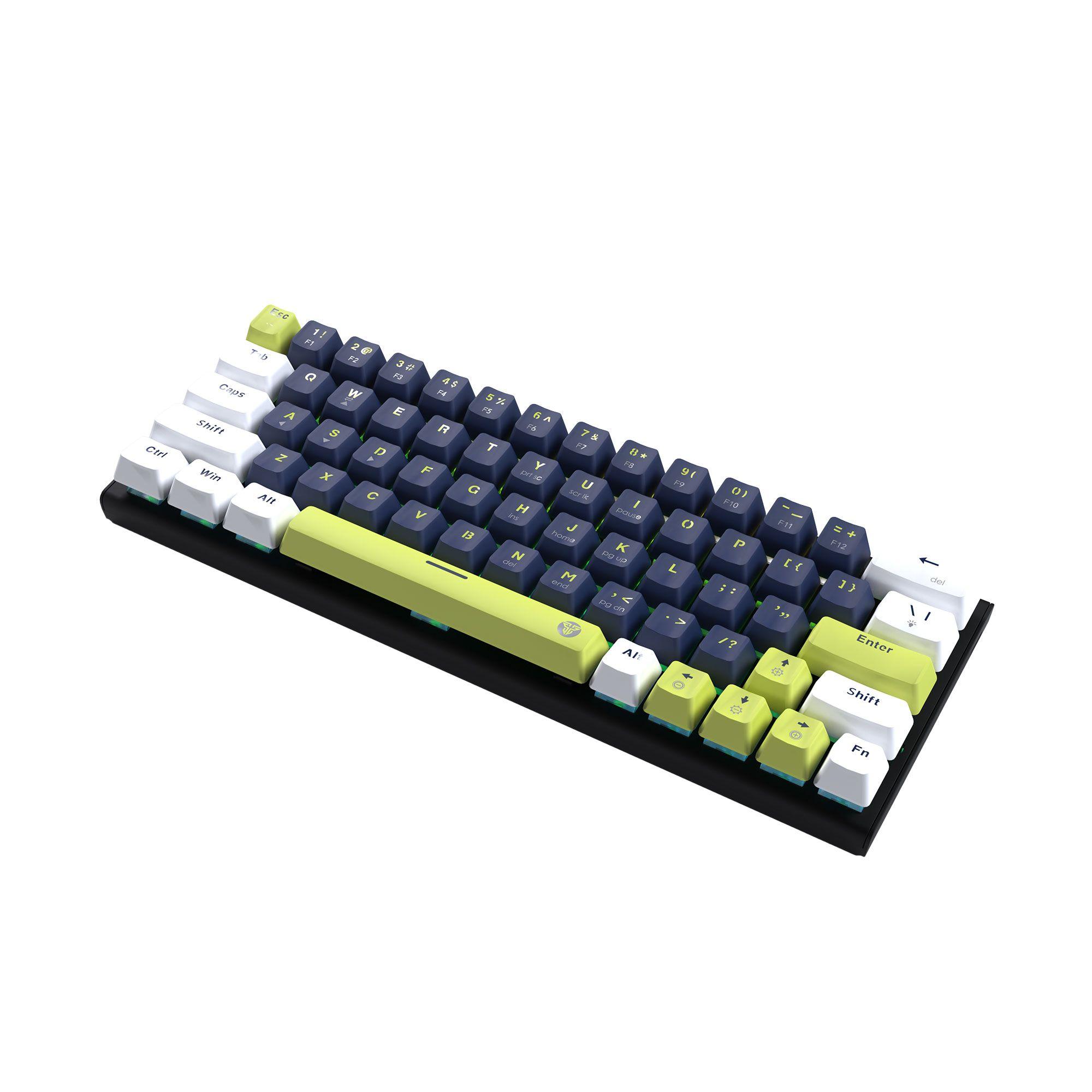 Teclado Fantech MK874V2 ATOM63 MORI Blue (Switch Red)-3
