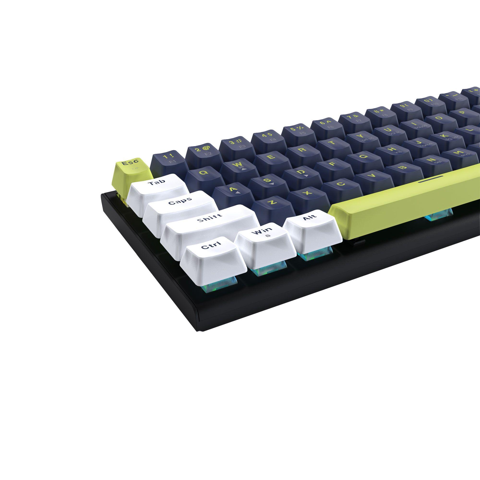 Teclado Fantech MK874V2 ATOM63 MORI Blue (Switch Red)-4