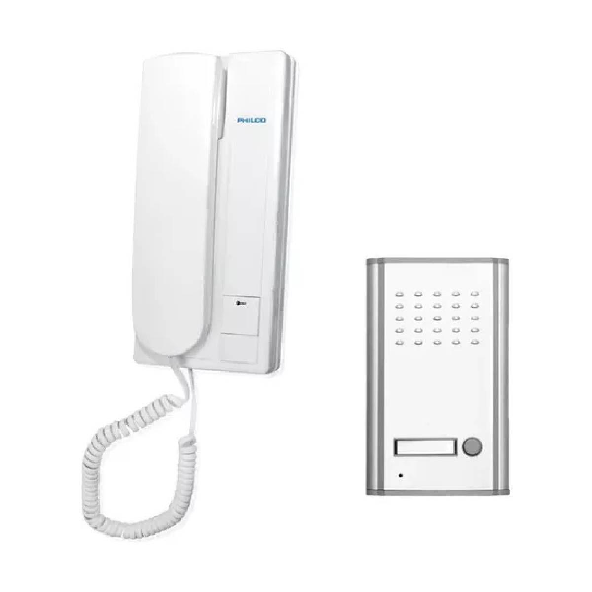 Kit Portero Electrico Con 1 Citofono Philco PR-10-0