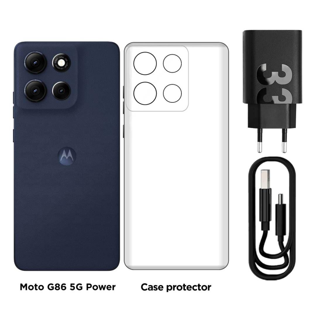 Celular Motorola Moto G86 Power 8+256GB Azul-2