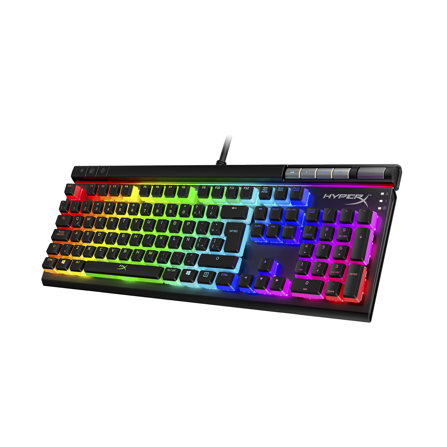 Teclado Gamer HyperX Alloy Elite 2 RGB SW Red Linear Español-2