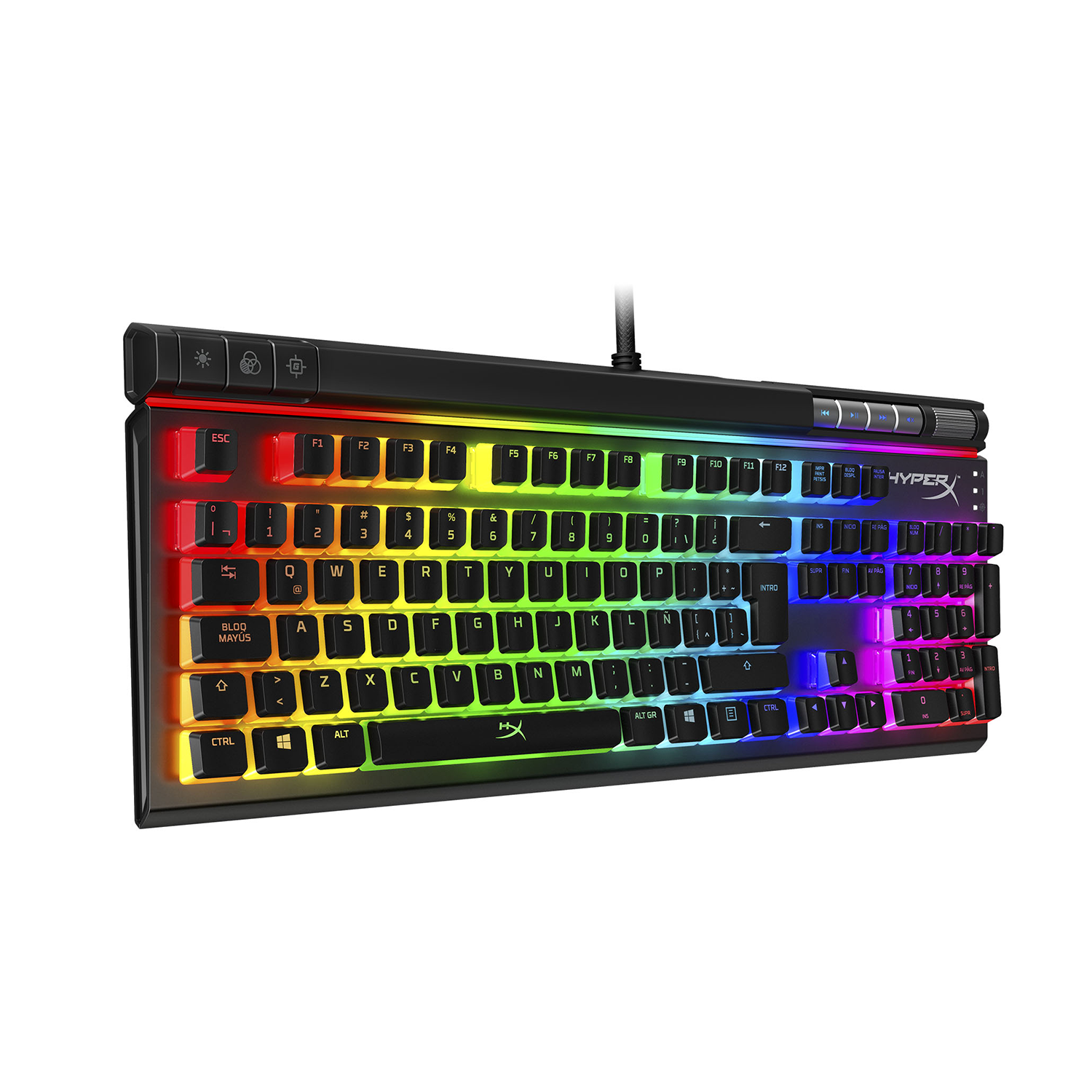 Teclado Gamer HyperX Alloy Elite 2 RGB SW Red Linear Español-3