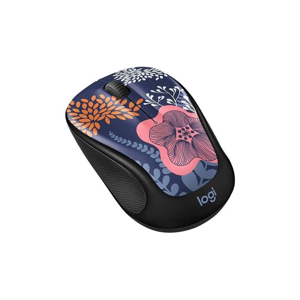 Mouse Logitech Inalambrico M317 Forest Floral Inalambrico-0