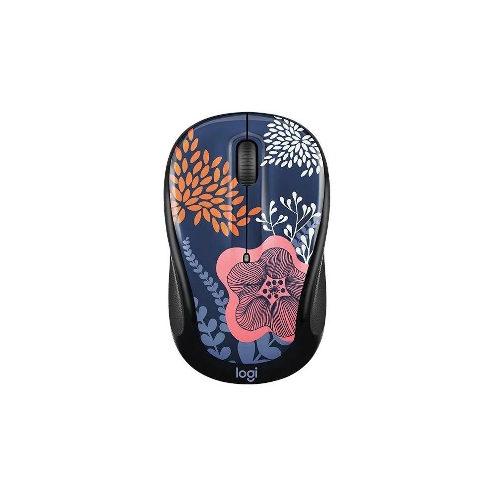 Mouse Logitech Inalambrico M317 Forest Floral Inalambrico-1