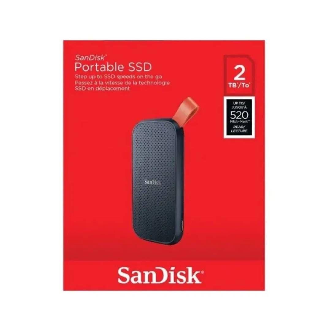 Disco Duro SSD Externo SanDisk Portable 2TB 800 MB/s USB 3.2-2