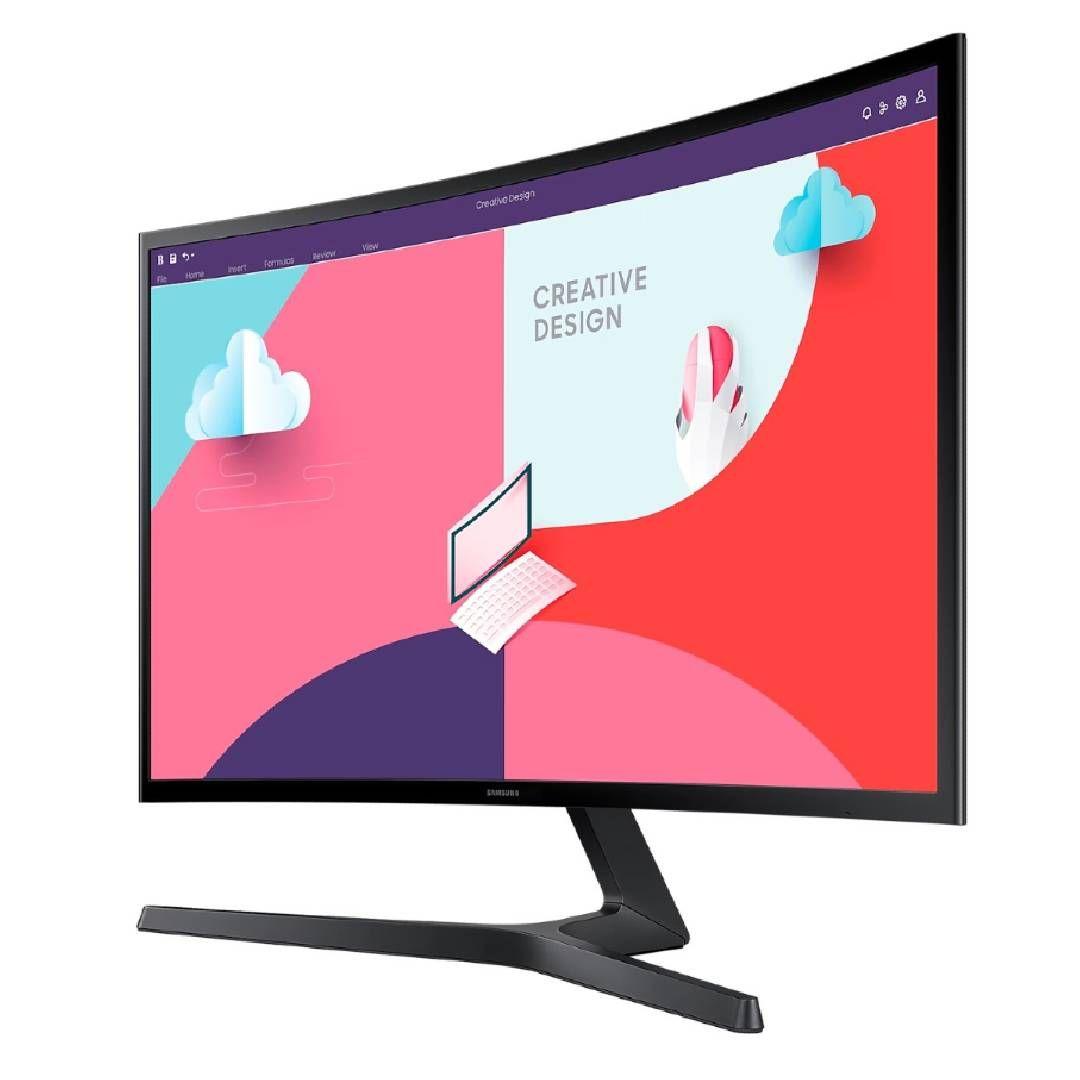 Monitor Curvo Samsung 27" LS27C366 FHD VA HDMI VGA 75Hz-1