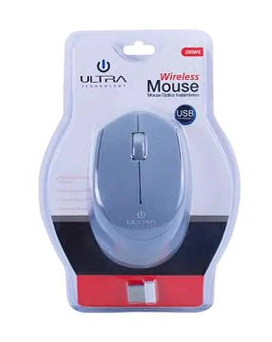 Mouse Optico Inalambrico Ultra 250wn Silver-0