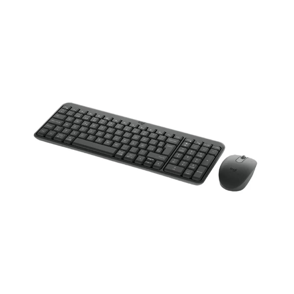 Kit de Teclado y Mouse Logitech MK250 BT Grafito-3