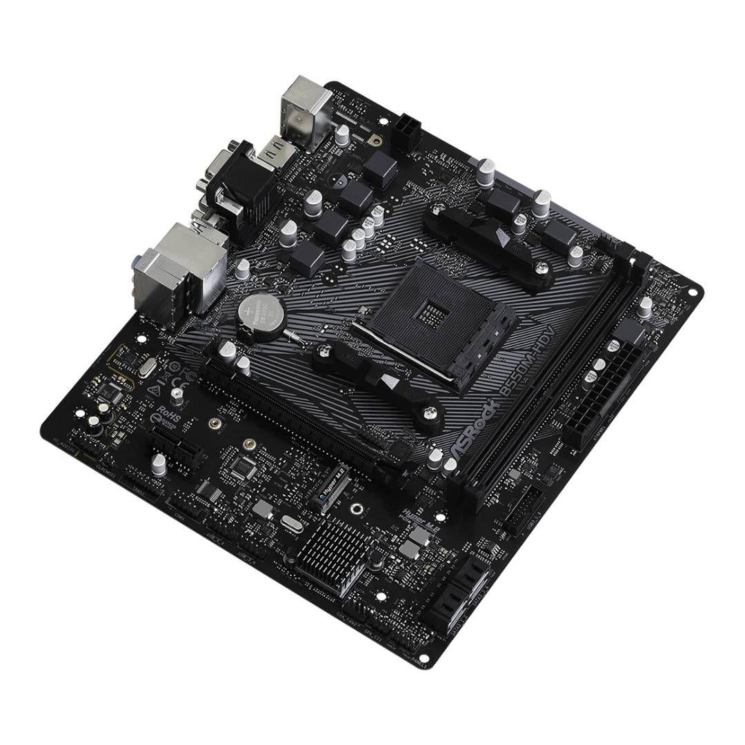 Placa Madre ASRock B550M-HDV, mATX, AM4-3
