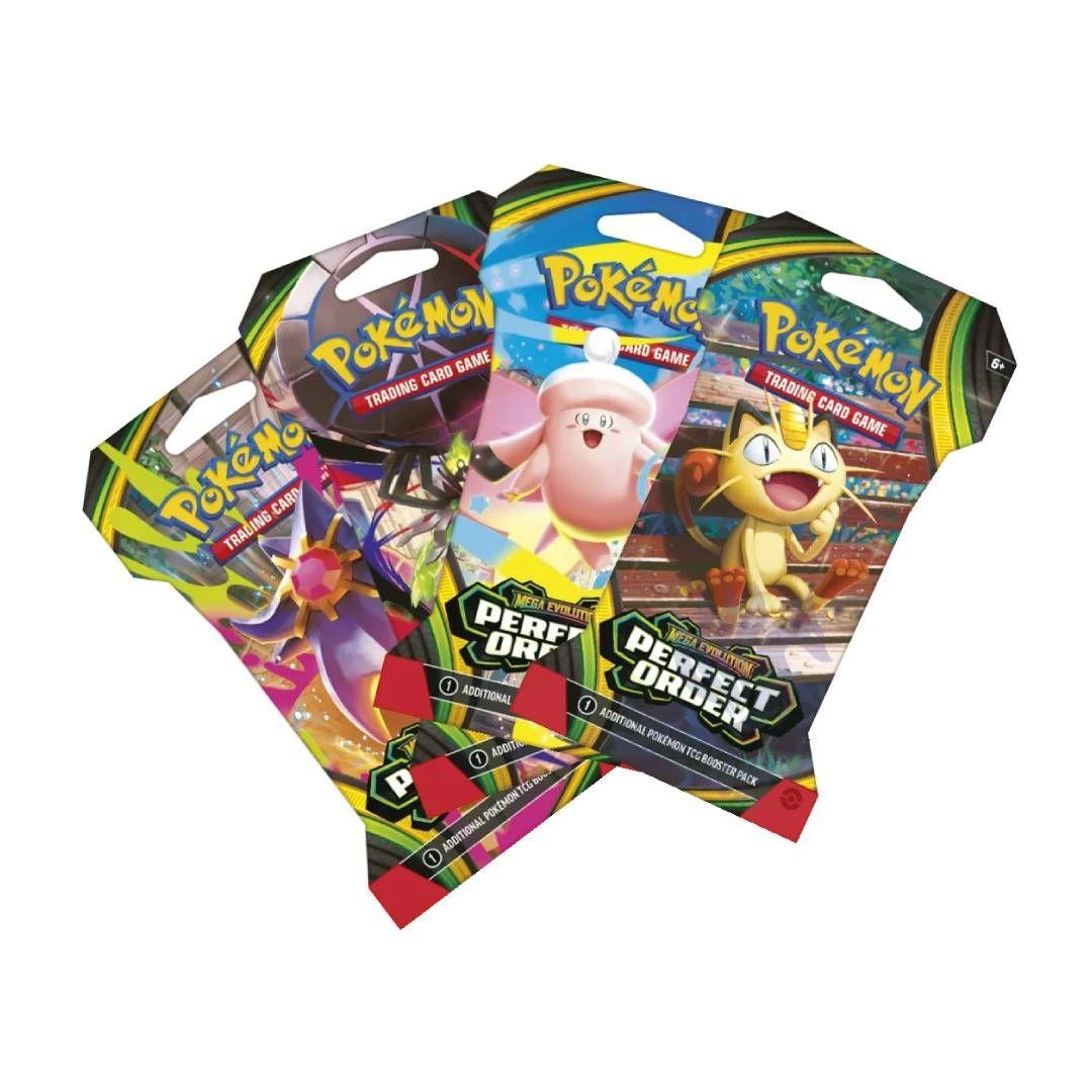 Pokemon TCG Mega Evolution Perfect Order Sleeved Booster ESP-5
