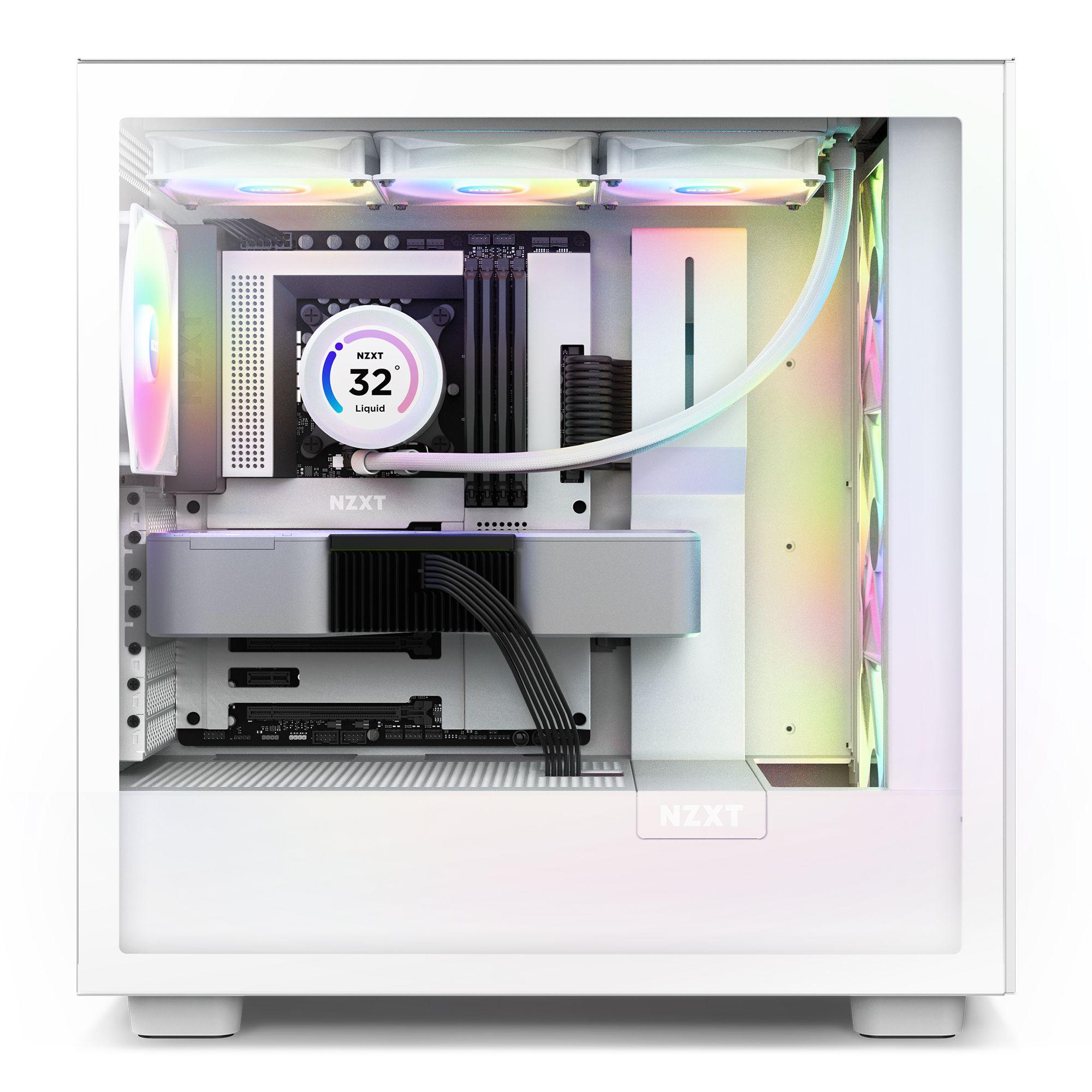 Gabinete NZXT H Series H7 Flow RGB 2023 Blanco ATX-4