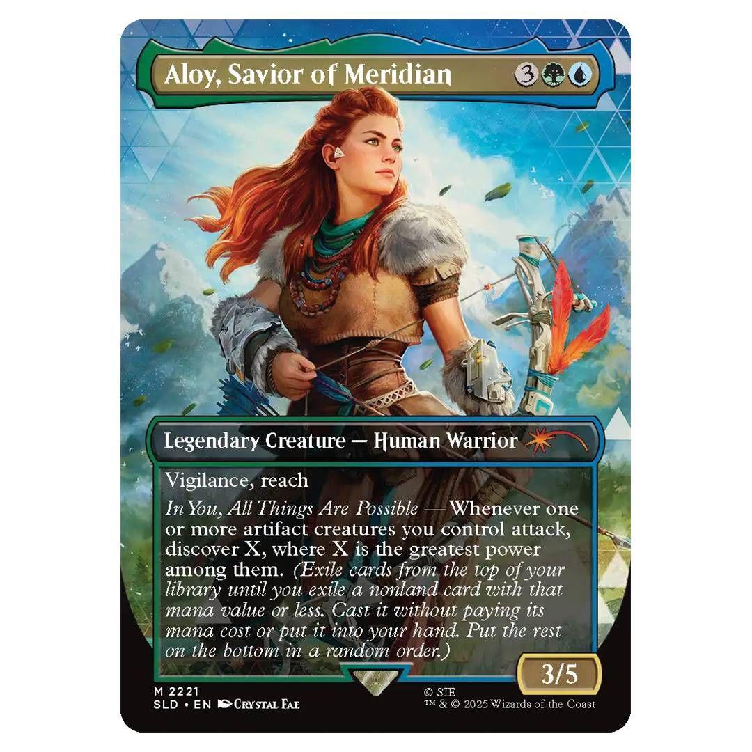 MTG Secret Lair Horizon Zero Dawn: Huntress and the Machines-2
