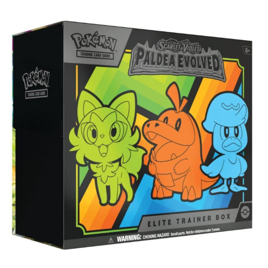 Pokemon Tcg Paldea Evolved Elite Trainer Box ESPAÑOL-0