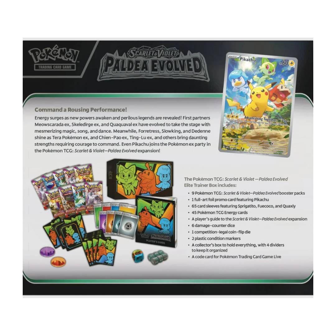 Pokemon Tcg Paldea Evolved Elite Trainer Box ESPAÑOL-2