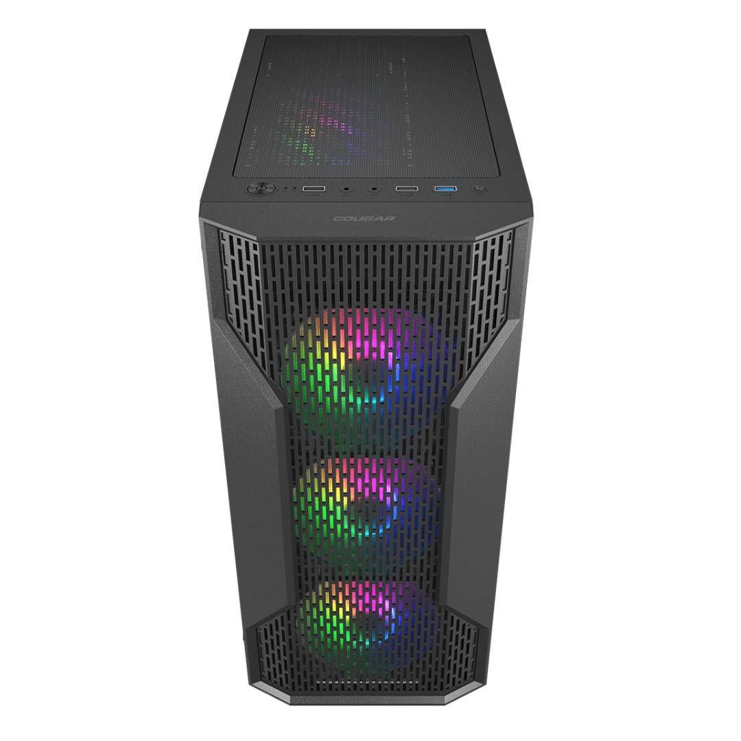 Gabinete Cougar MX110 RGB (3 front, 1 back fans)-2