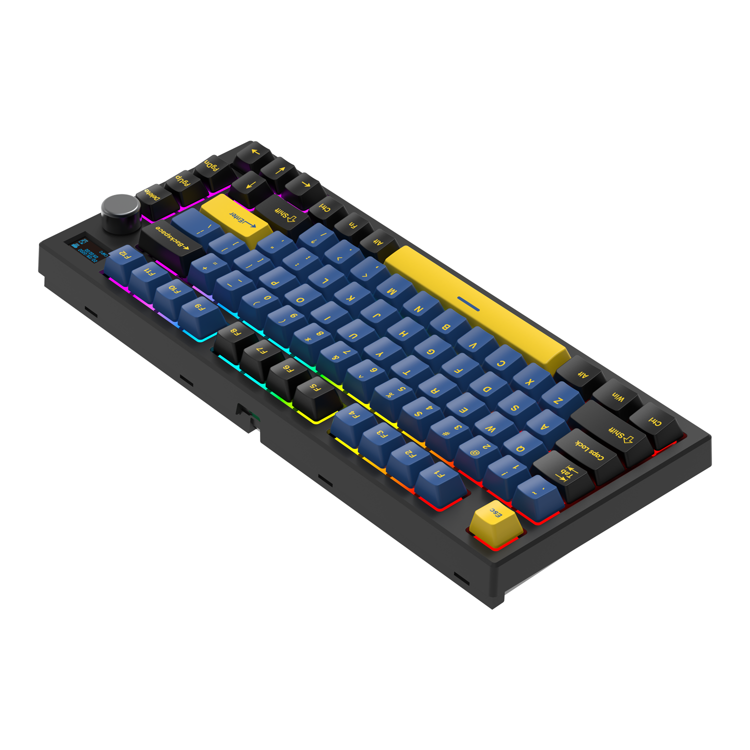 Teclado Gamer Fantech MAXFIT 81 MK910 VIBE G. Cobalt SW Red-1