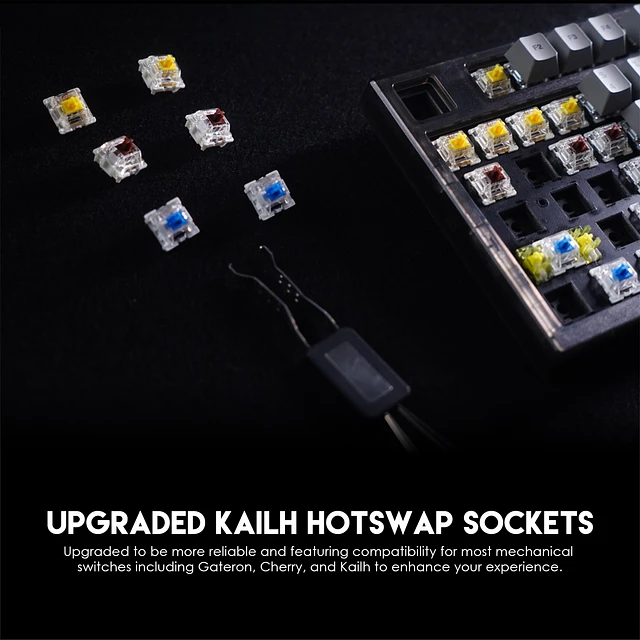 Teclado Gamer Fantech MAXFIT 81 MK910 VIBE G. Cobalt SW Red-6