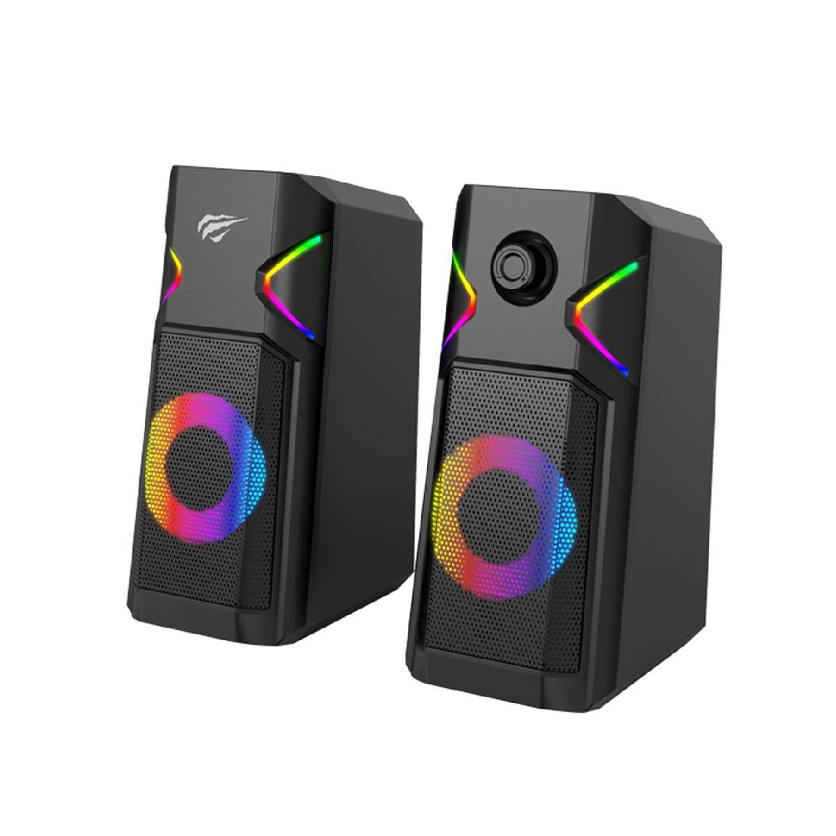 Parlantes Gamer Gamenote SK201 RGB 2.1 Jack 3.5mm-0