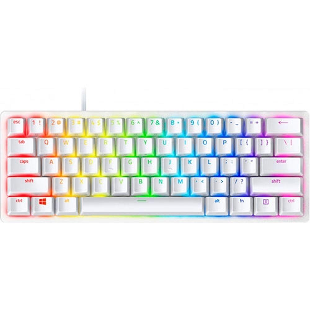 Teclado Gamer Razer Huntsman Mini Mercury Red Switch Ingles-0