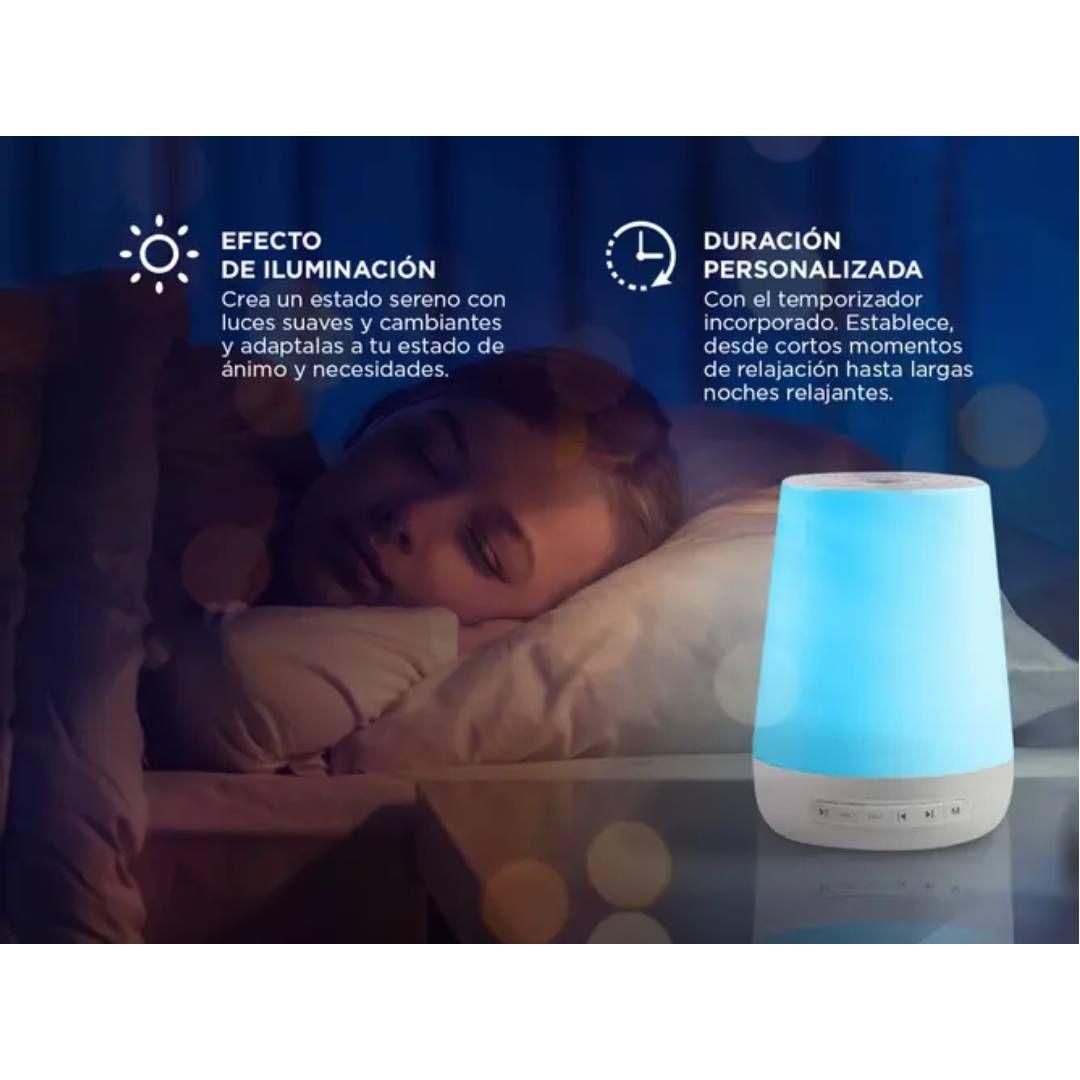 Maquina de Ruido Blanco Wi-Fi con Reloj y Luz, 32 sonidos-3