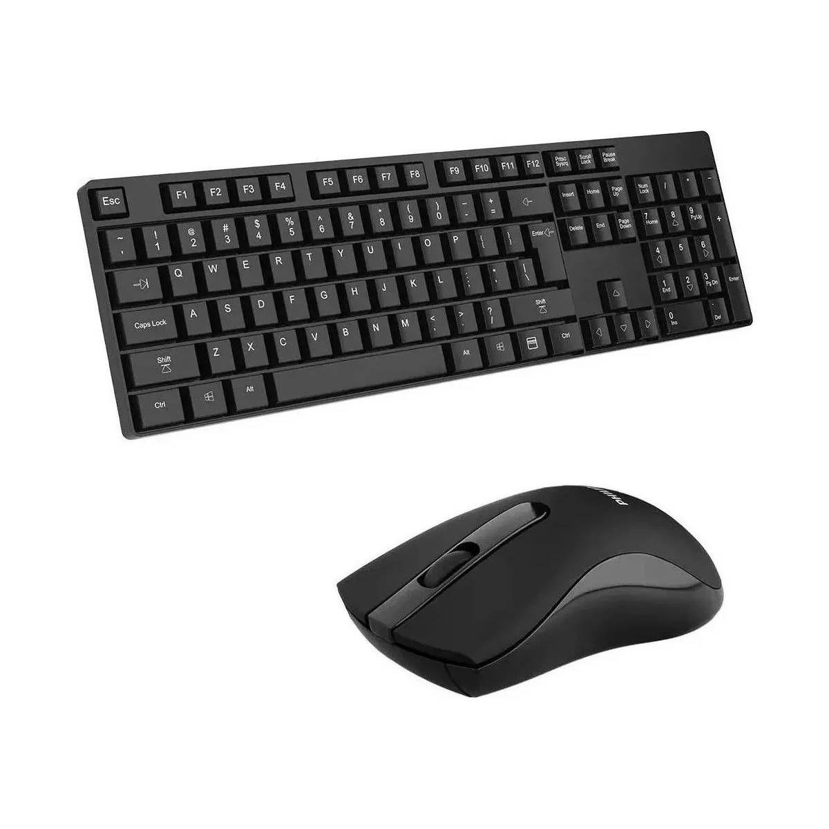 Kit Philips Teclado + Mouse Philips Negro-1