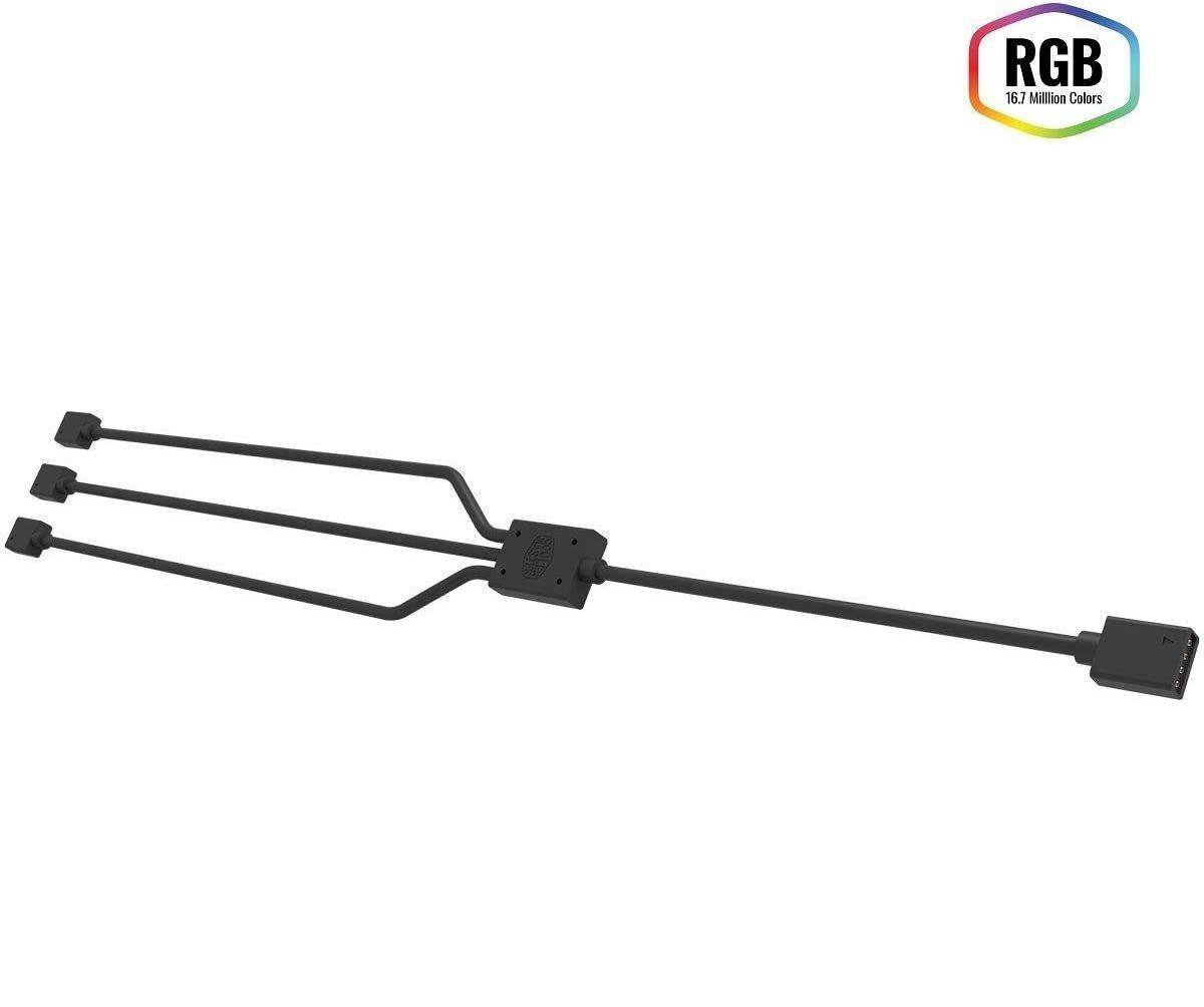Cable Extensor Cooler Master Split RGB 3 A 1 RGB 5 y 4 Pines-2