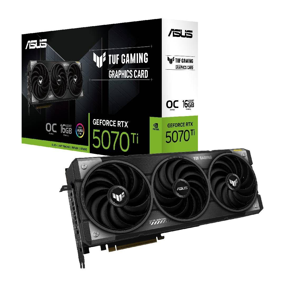 Tarjeta de Video ASUS TUF RTX 5070 TI 16GB OC GDDR7-0
