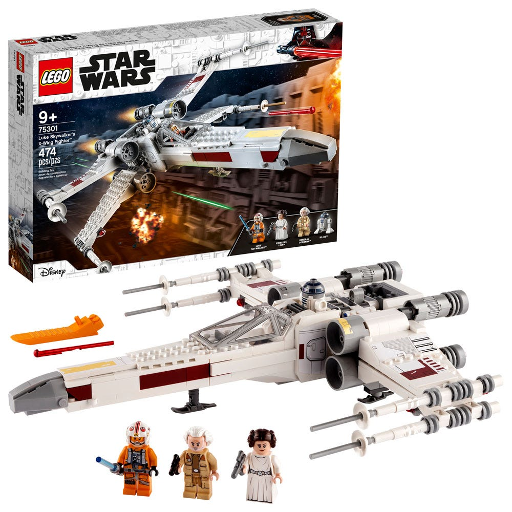 LEGO Star Wars Luke Skywalker Caza X-Wing  75301-0