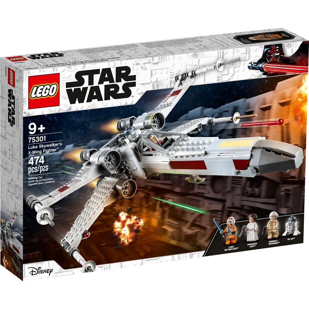 LEGO Star Wars Luke Skywalker Caza X-Wing  75301-7
