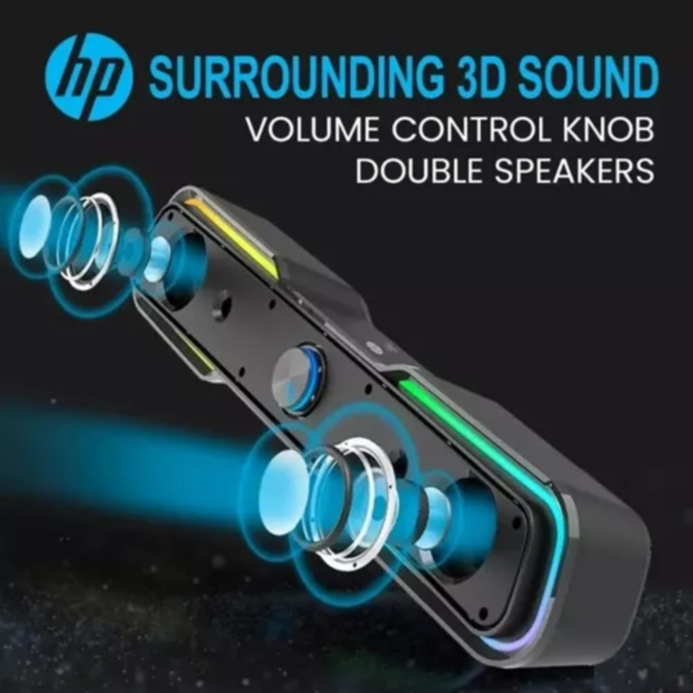 Parlante Multimedia HP Stereo DHE-6002 LED-5