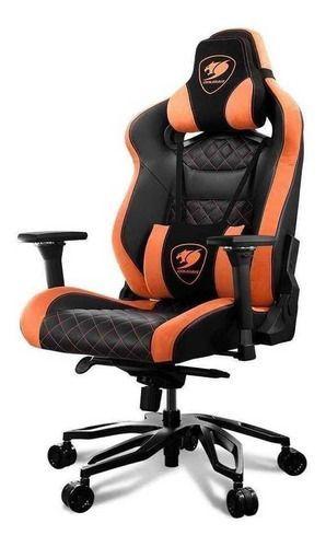Silla Gamer Cougar Armor Titan Pro Ergonómica Black Y Orange-1