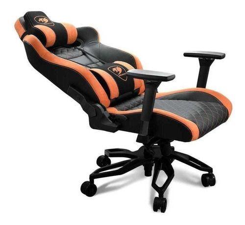 Silla Gamer Cougar Armor Titan Pro Ergonómica Black Y Orange-5