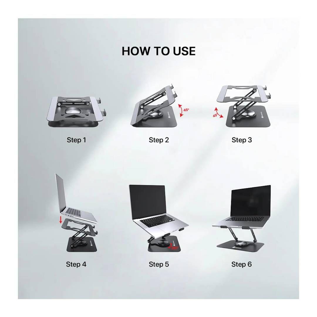 Base de Notebook Fantech NS10 Silver-3