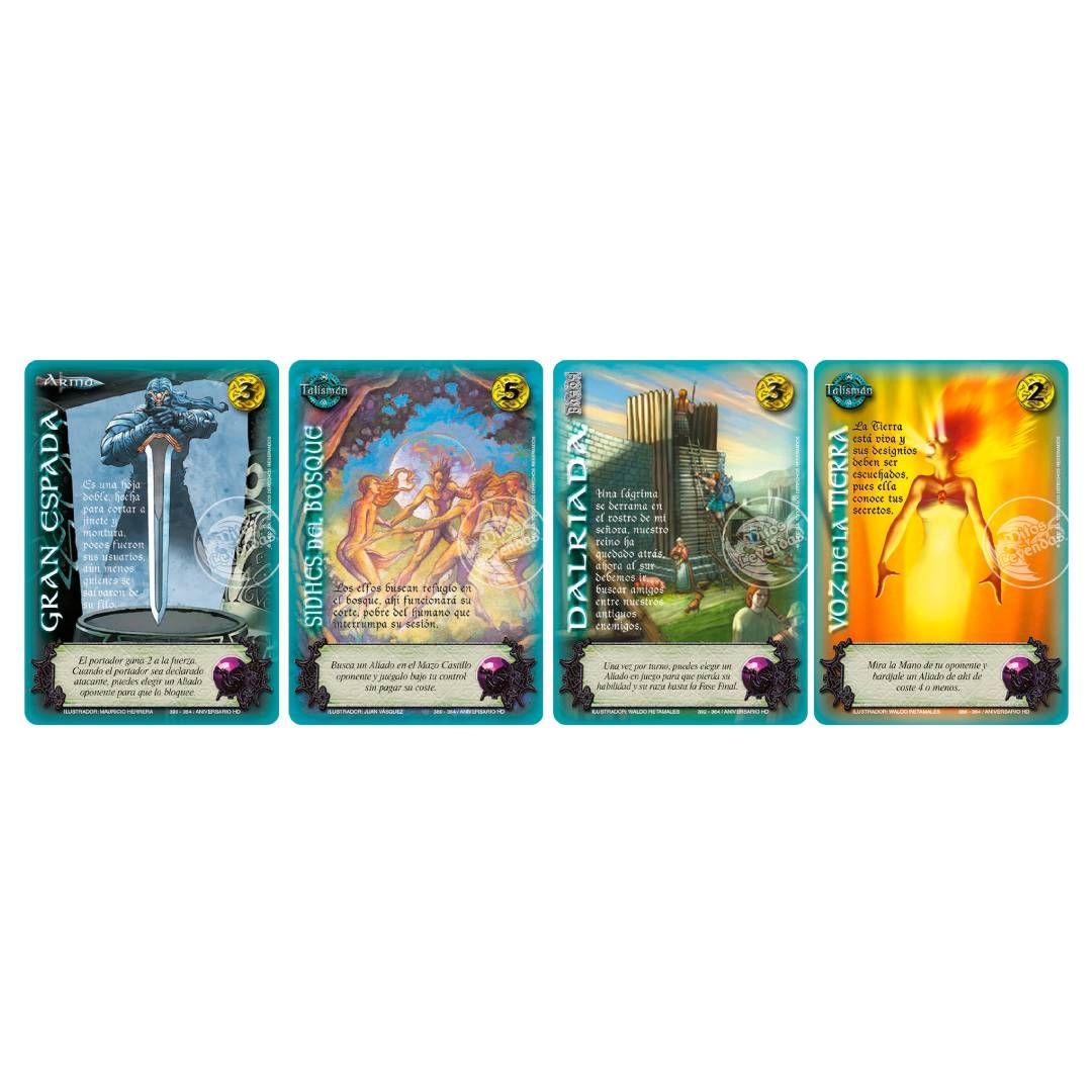 X3 Relatos de Hijos de Daana: Muerte de Cuchulain + 2 Cartas-6