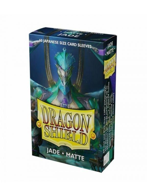 Protectores Dragon Shield 60 - Japanese Size Jade Matte-0