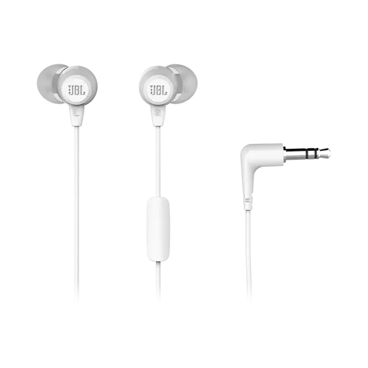 Audifonos JBL In-Ear C50Hl Blanco-0