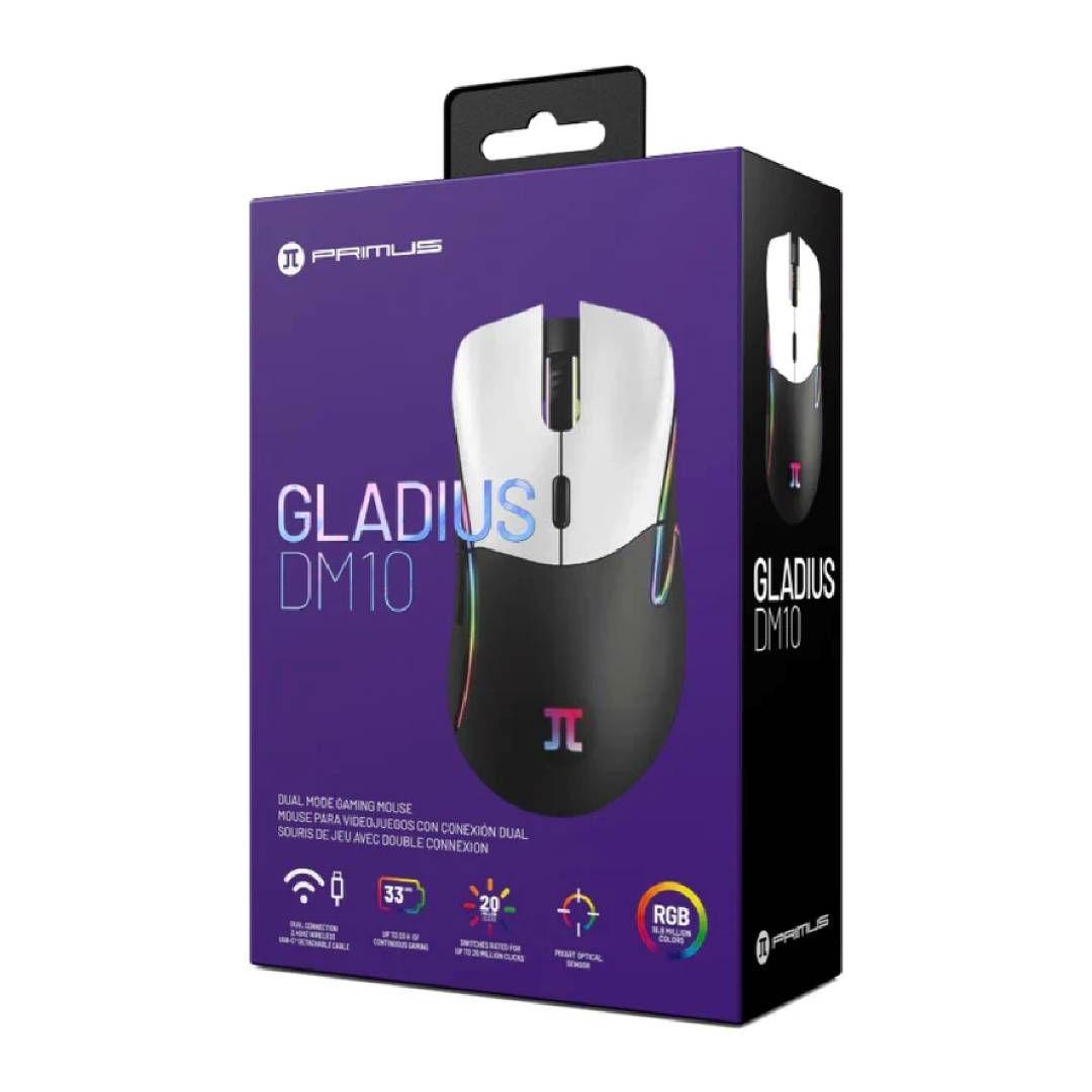 Mouse Gamer Wireless PRIMUS Gladius DM10 - 10.000 DPI-4