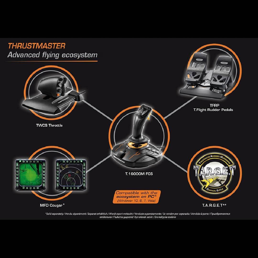 Pack Simulador de Vuelo Thrustmaster T.16000M FCS-4